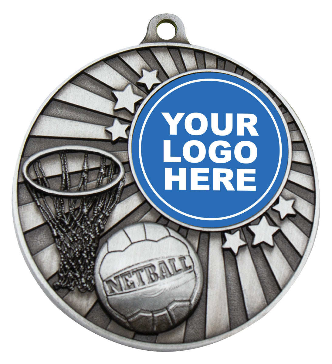 Impact Medal - Netball - Silver