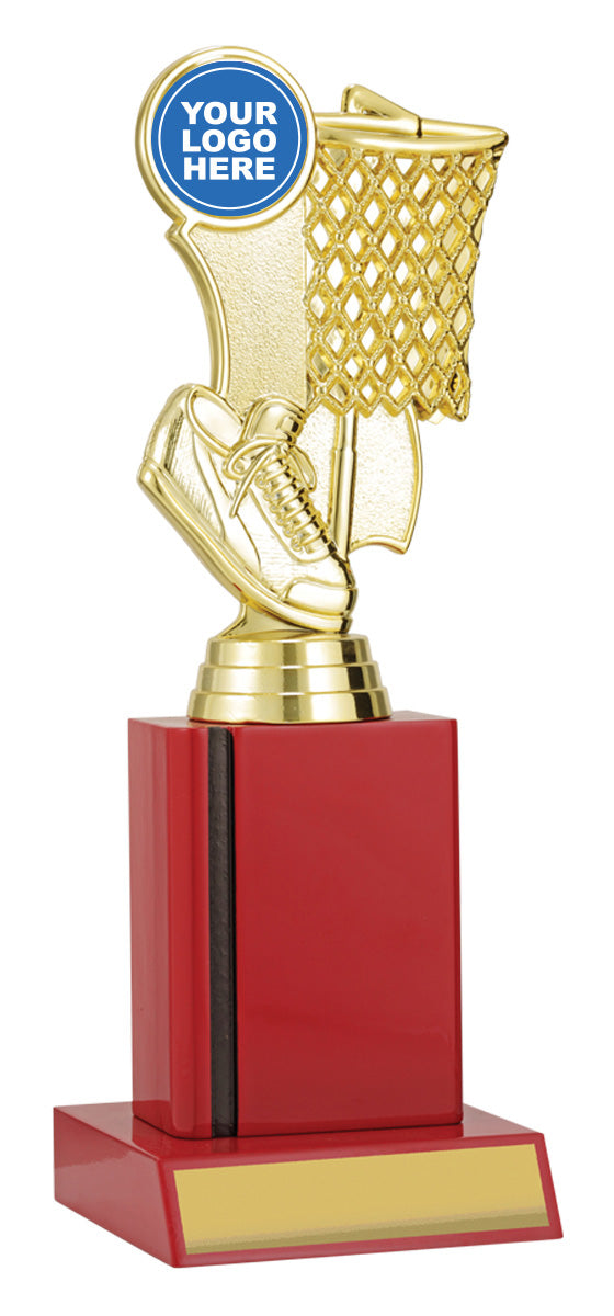 Netball Red Column - 215mm