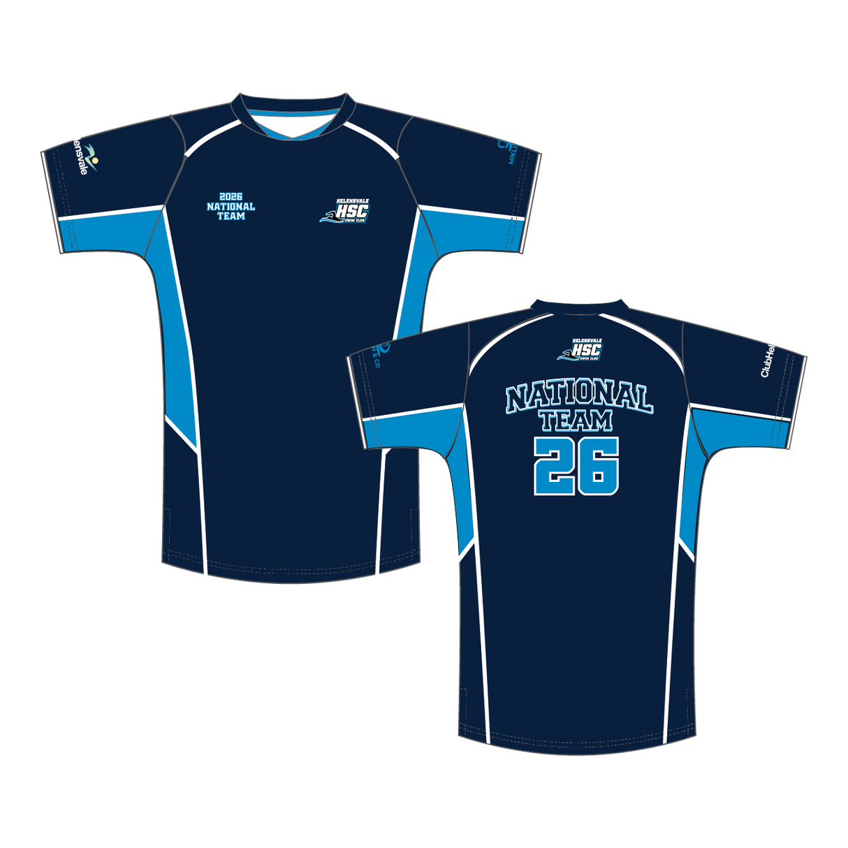 Helensvale Swim Club - National Team Tee