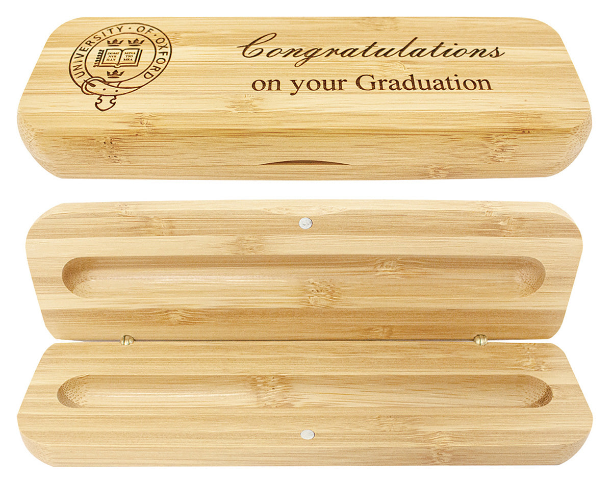 Bamboo Pen Box - Single - 170mm