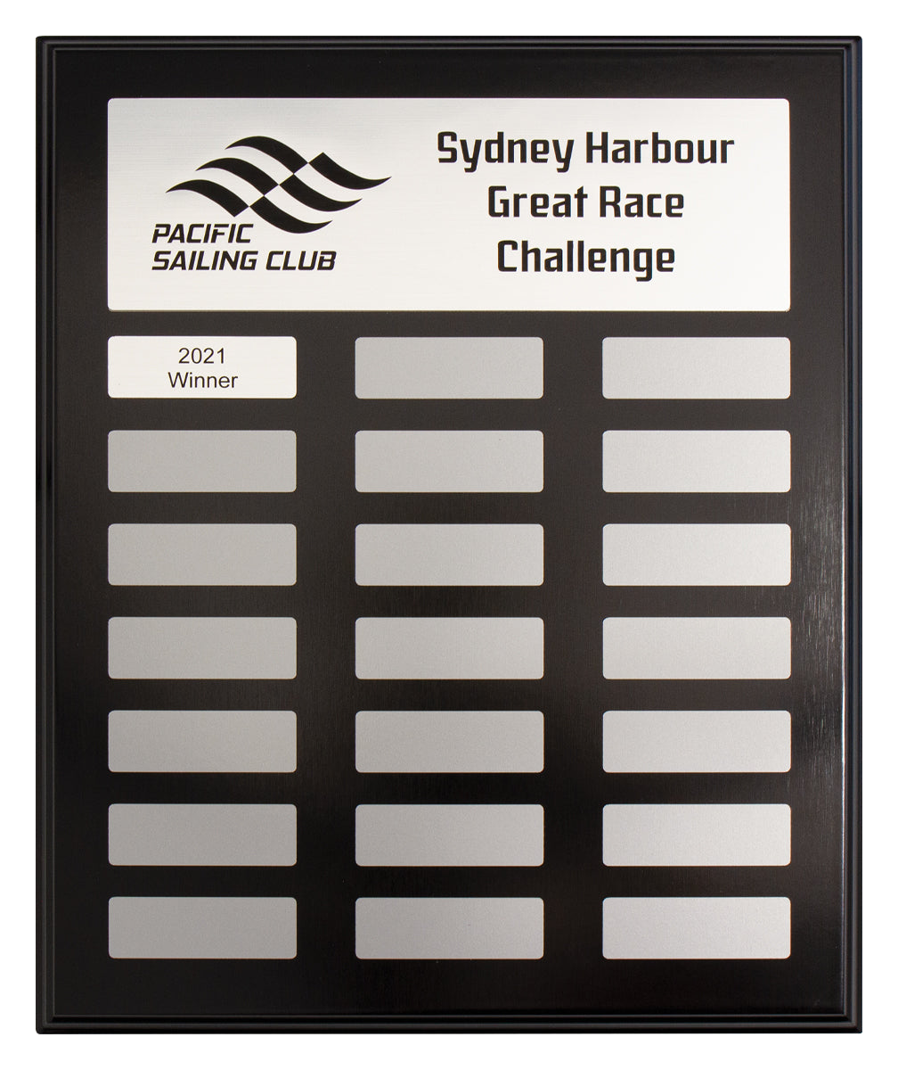 Classic Silver Plaque - 325mm
