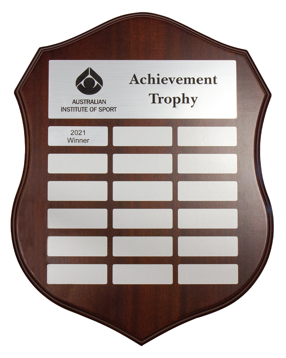 Distinction Silver Shield - 340mm