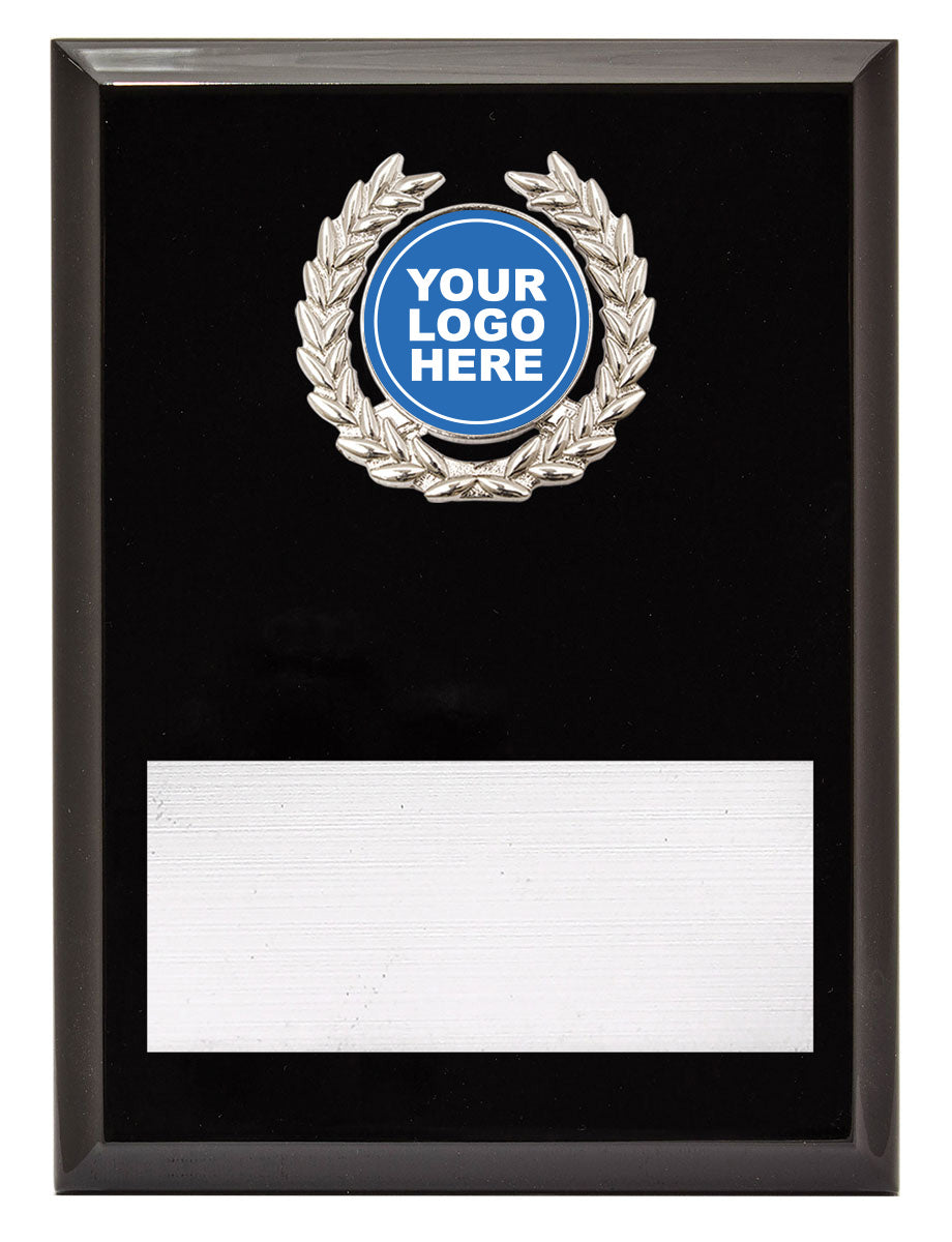 Laurel Plaque - Silver - 150mm
