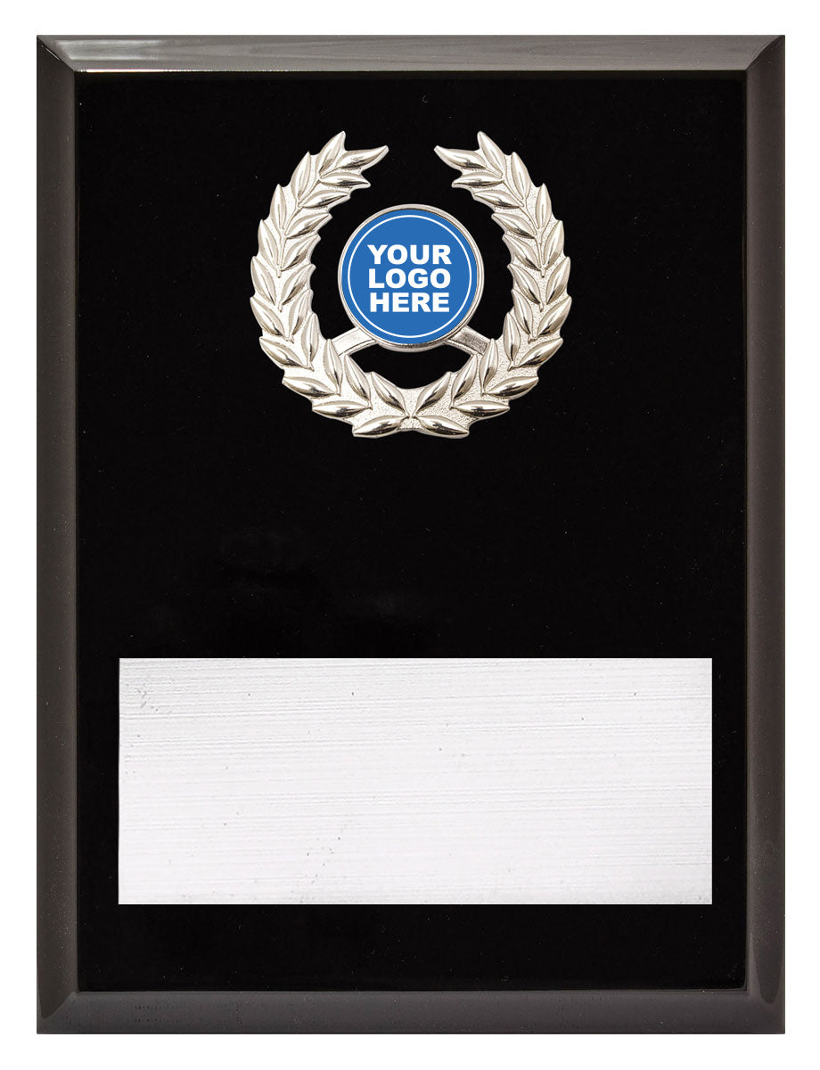 Laurel Plaque - Silver - 200mm