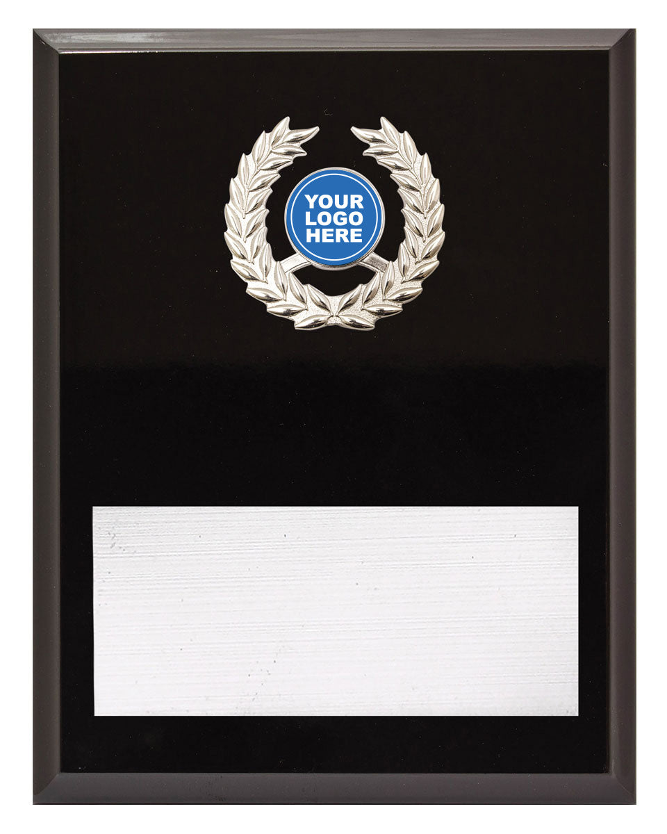 Laurel Plaque - Silver - 225mm