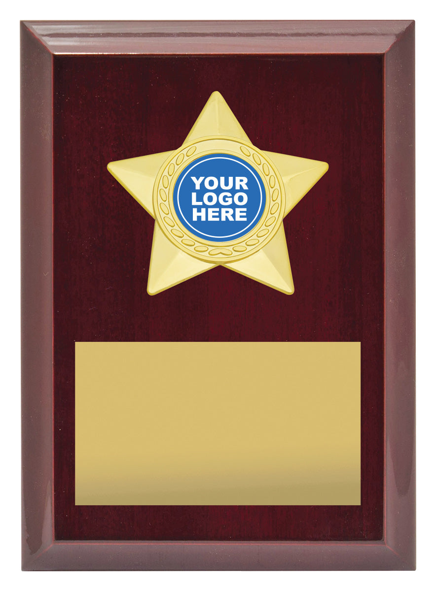 Star Plaque - Gold - 150mm