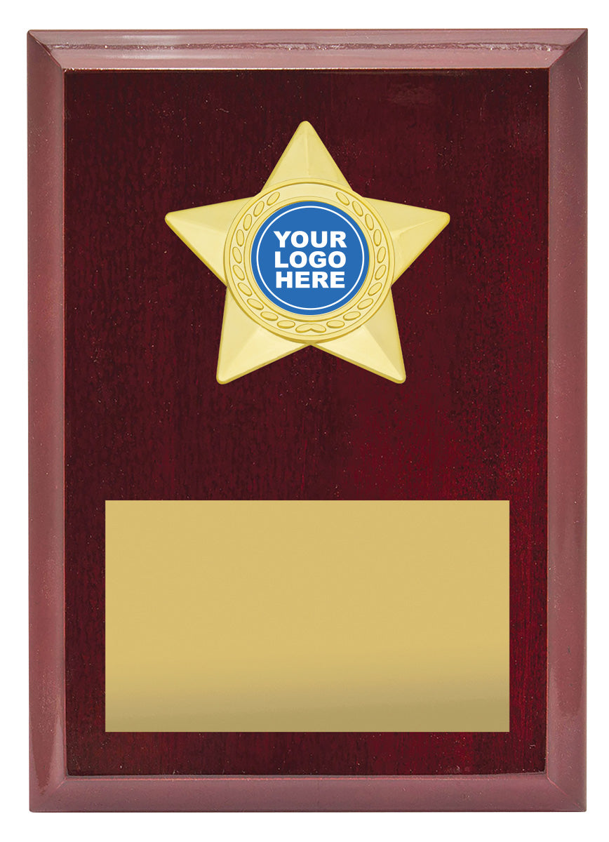 Star Plaque - Gold - 175mm