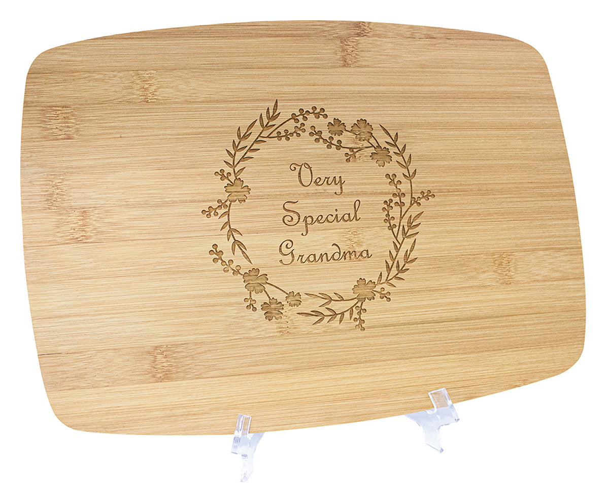 Plaque Easel Large - Clear - 190mm