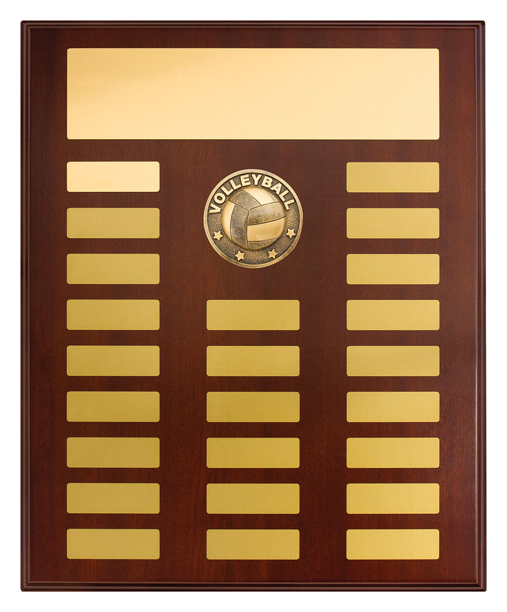 Perpetual Plaque - Volleyball - 380mm