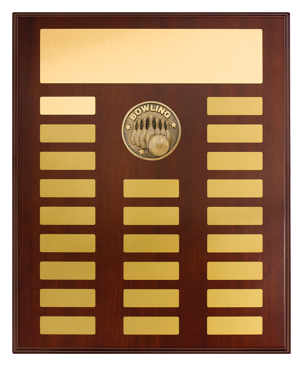 Perpetual Plaque - Tenpin - 380mm