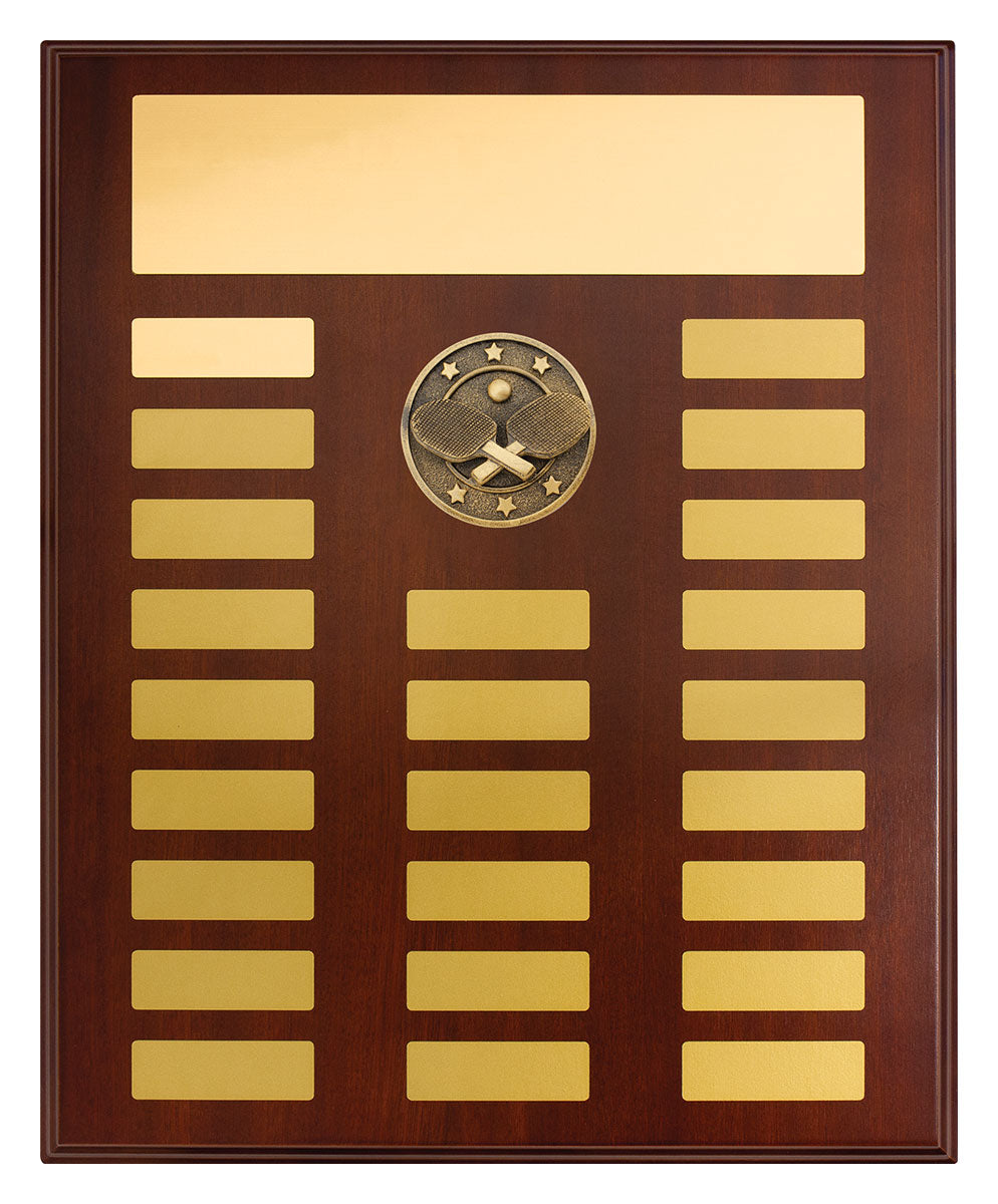 Perpetual Plaque - Table Tennis - 380mm