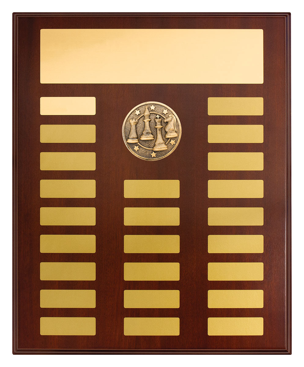 Perpetual Plaque - Chess - 380mm