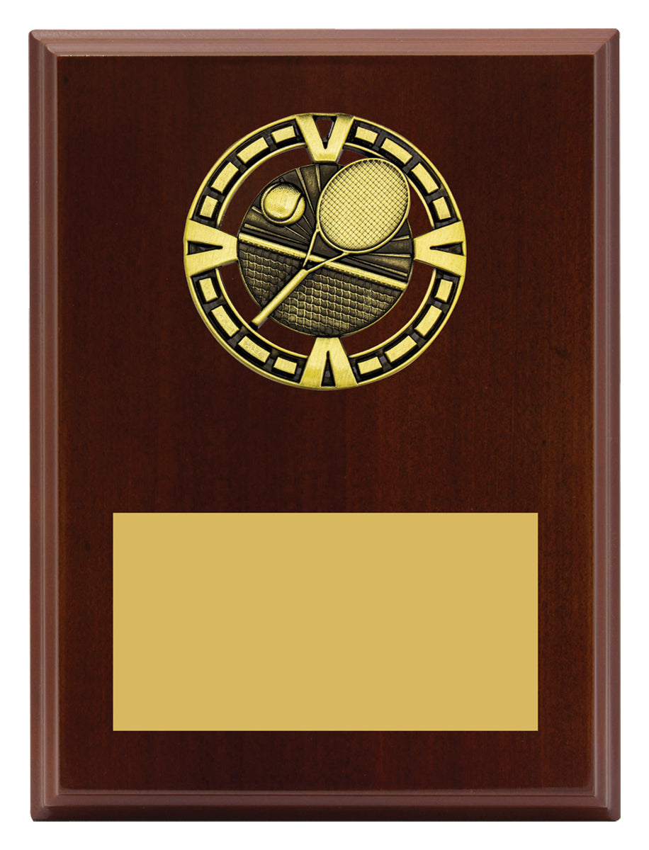 Varsity Plaque - Tennis - 200mm