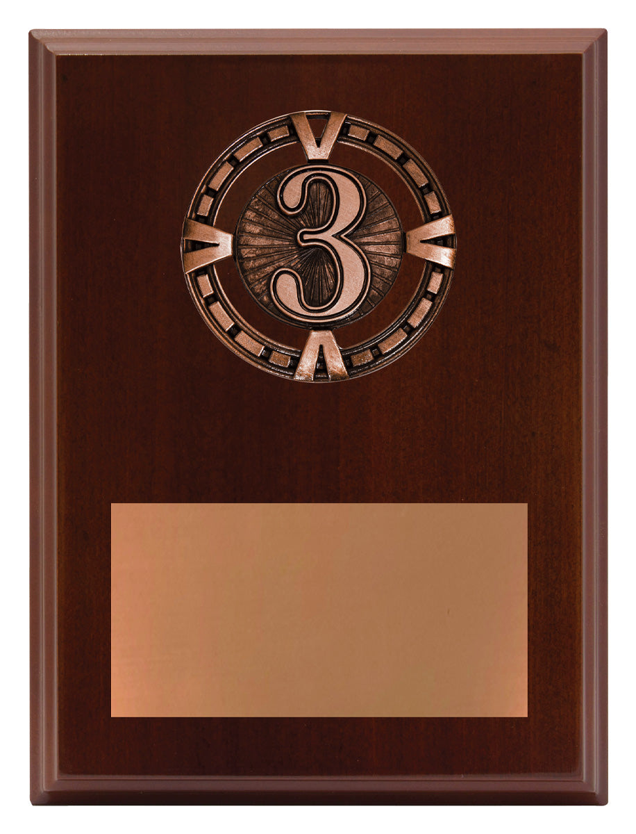 Varsity Plaque - 3rd  - 200mm