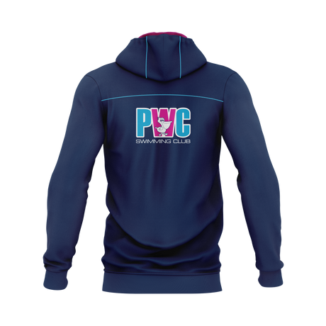 Pelican Waters Swim Club - Fleece Hoodie PINK HOOD