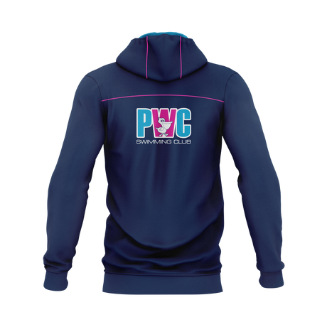 Pelican Waters Swim Club - Fleece Hoodie BLUE HOOD