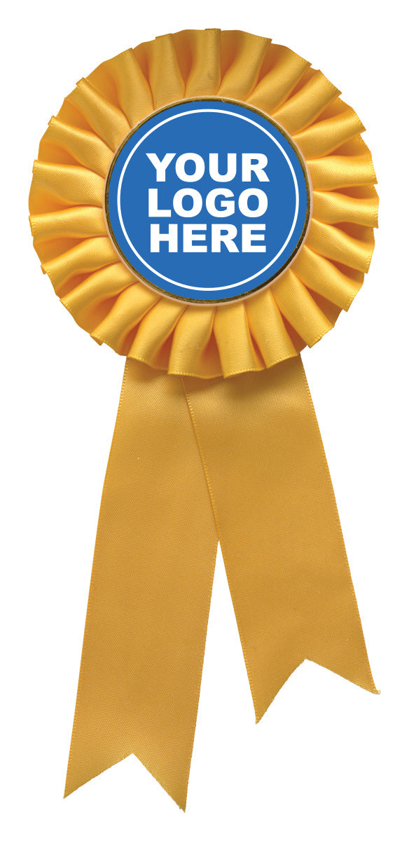 Yellow Rosette w/ Clip - 210mm