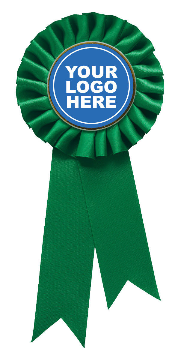Green Rosette w/ Clip - 210mm