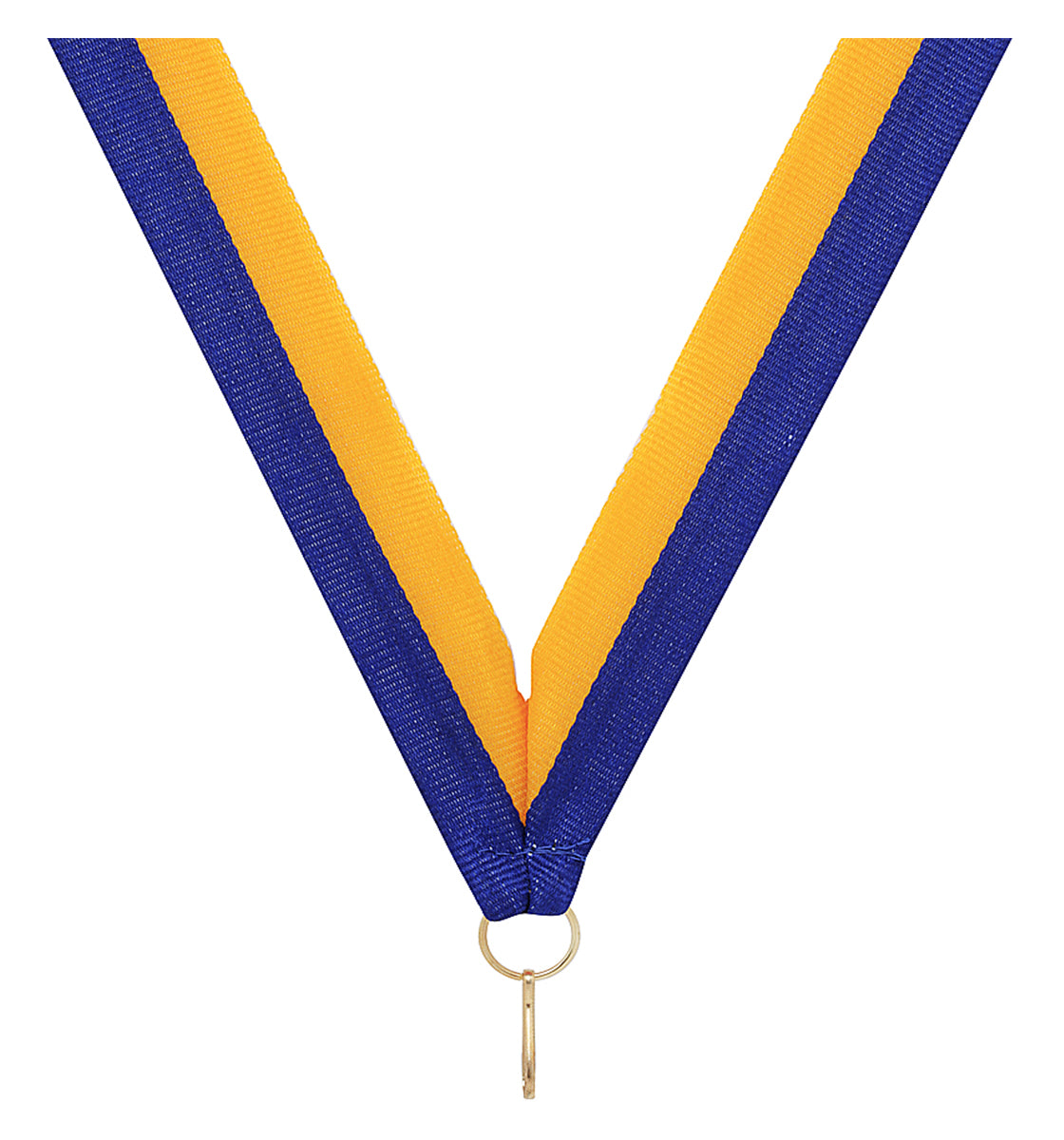 Blue / Gold Ribbon - 800 x 23mm
