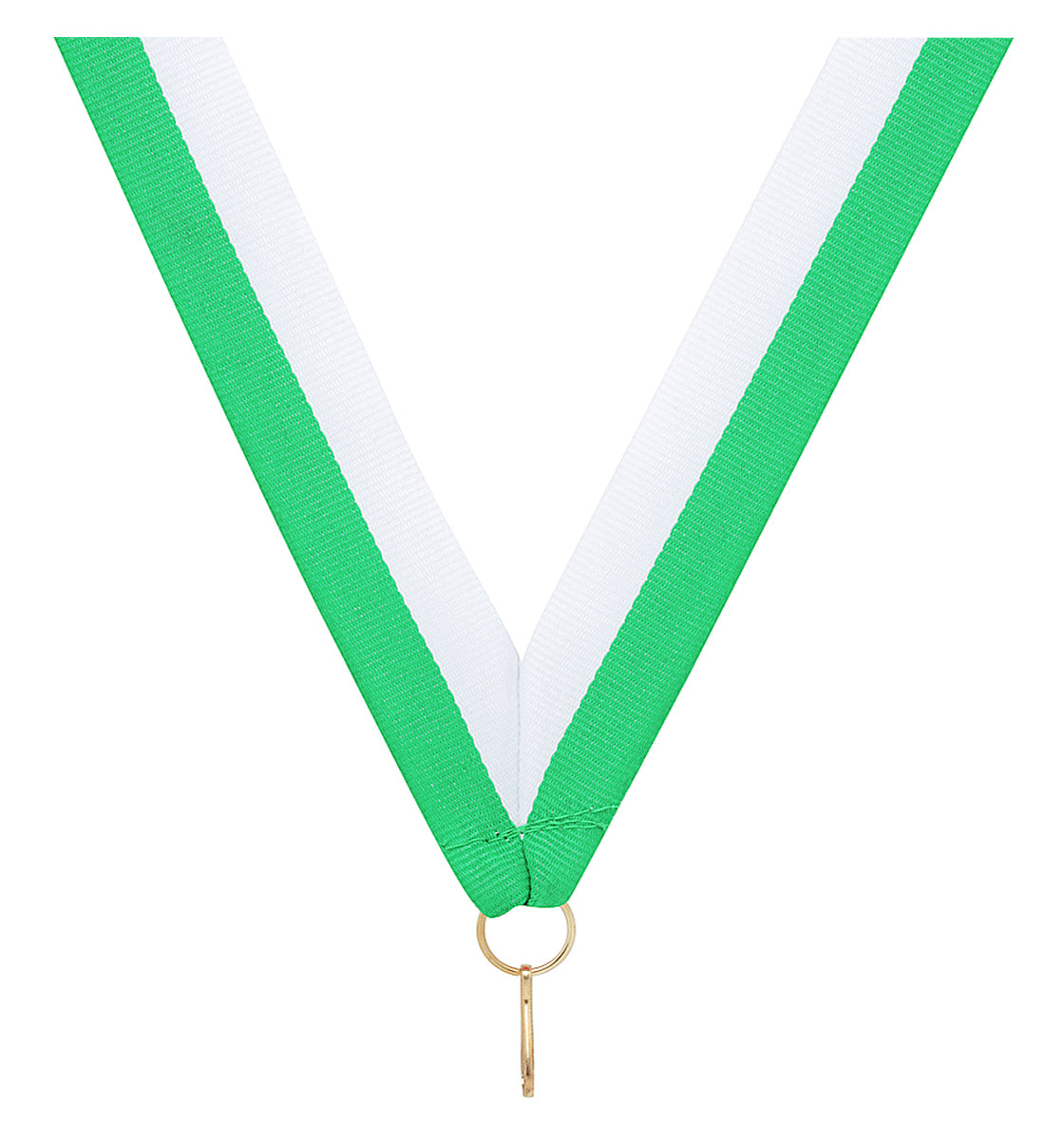 Green / White Ribbon - 800 x 23mm