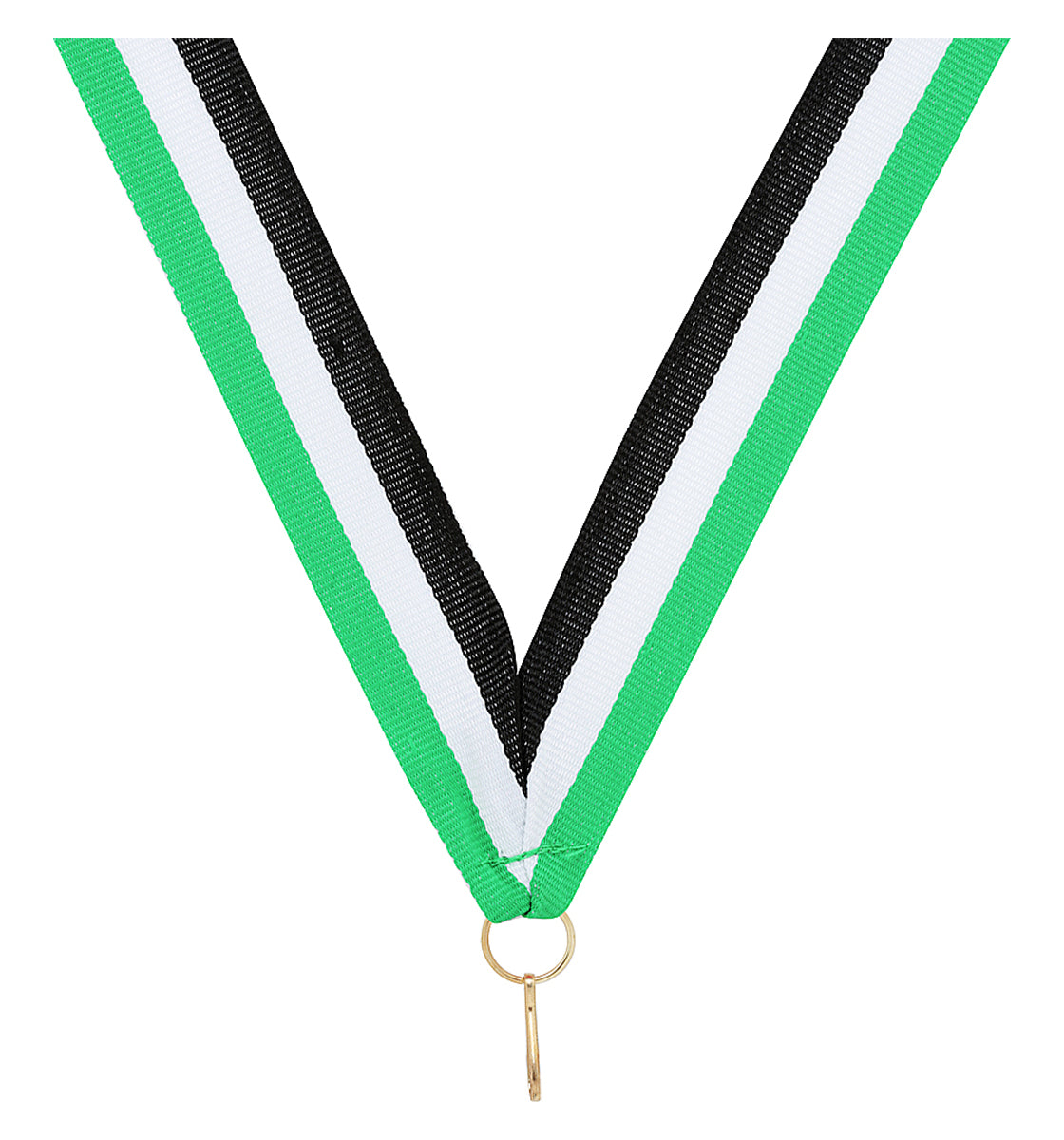 Green / White / Black Ribbon - 800 x 23mm