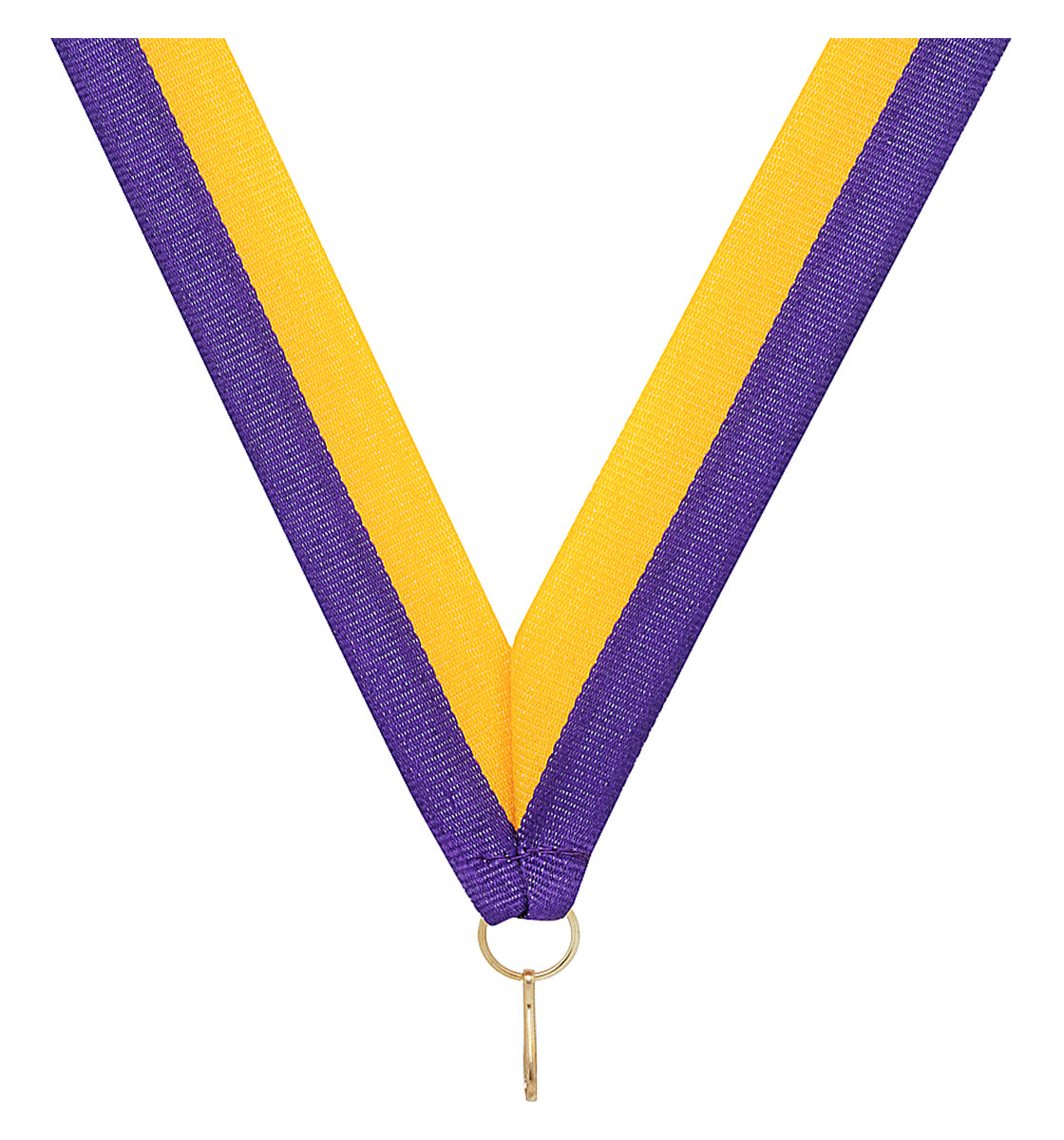 Purple / Gold Ribbon - 800 x 23mm