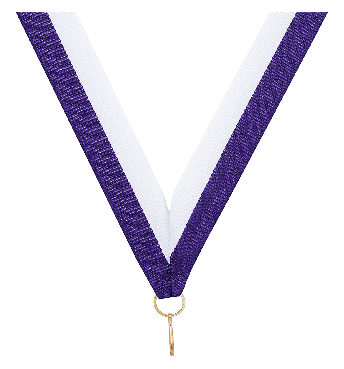 Purple / White Ribbon - 800 x 23mm