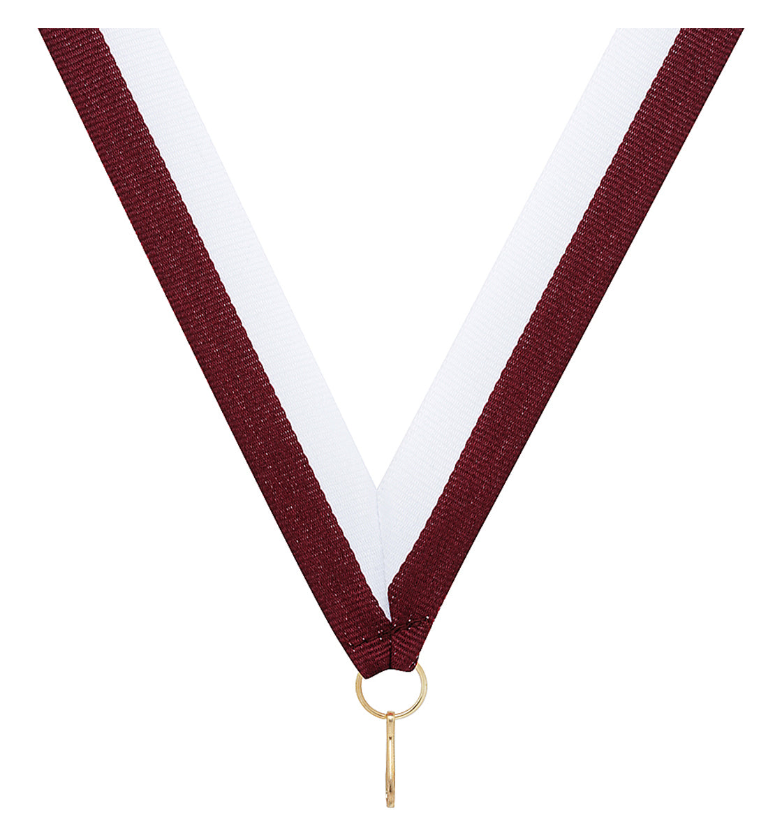 Maroon / White Ribbon - 800 x 23mm