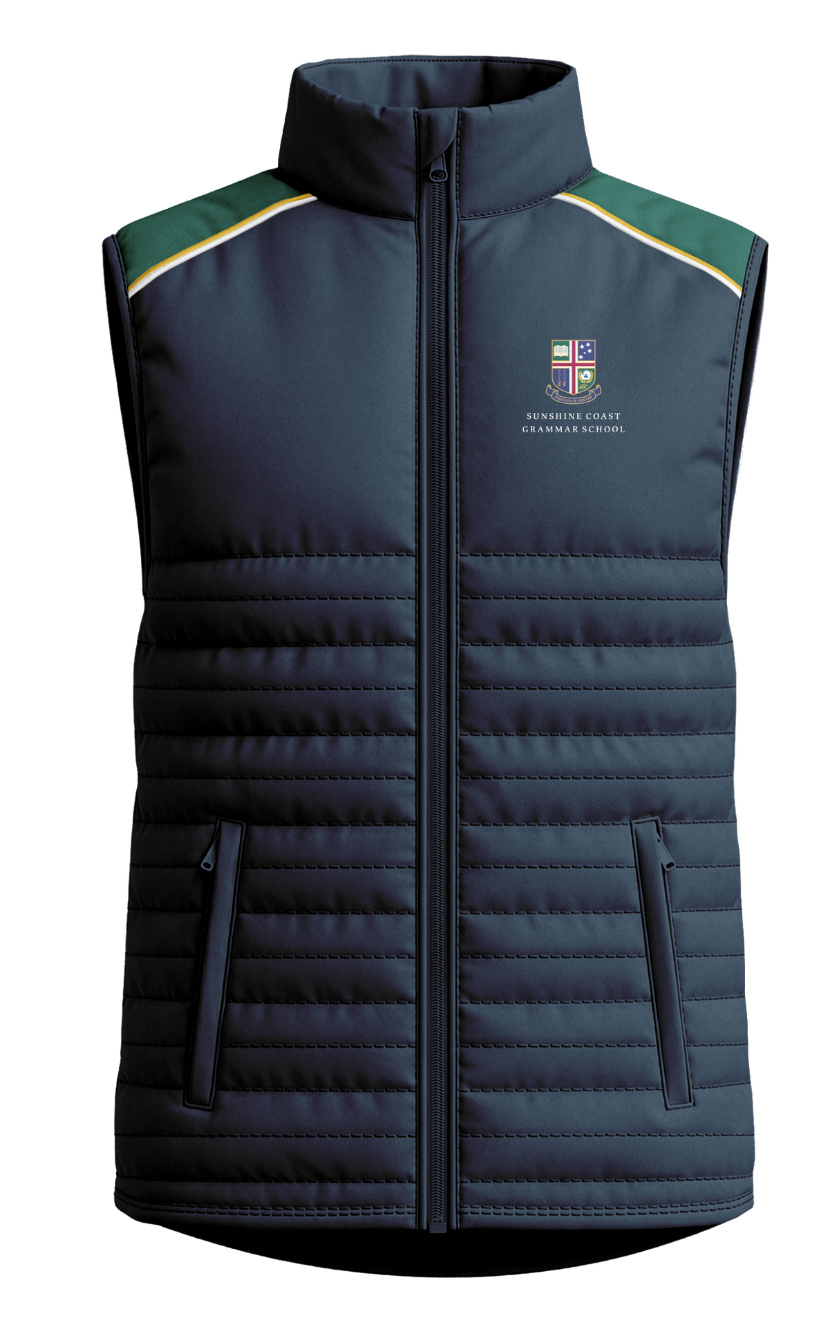 Sunshine Coast Grammar Puffer Vest