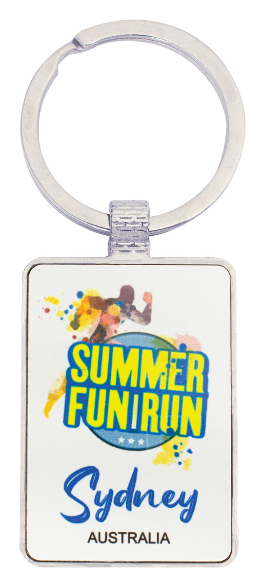 Colour Keychain - Vista - 42mm