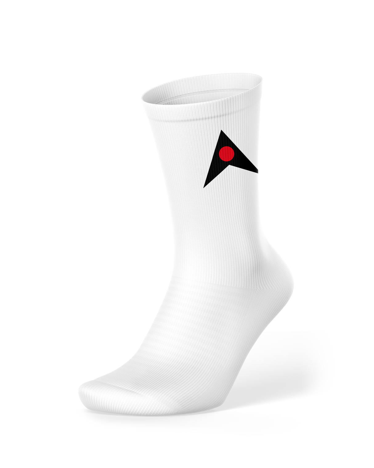 SLC Aquadot Athlete Socks - White