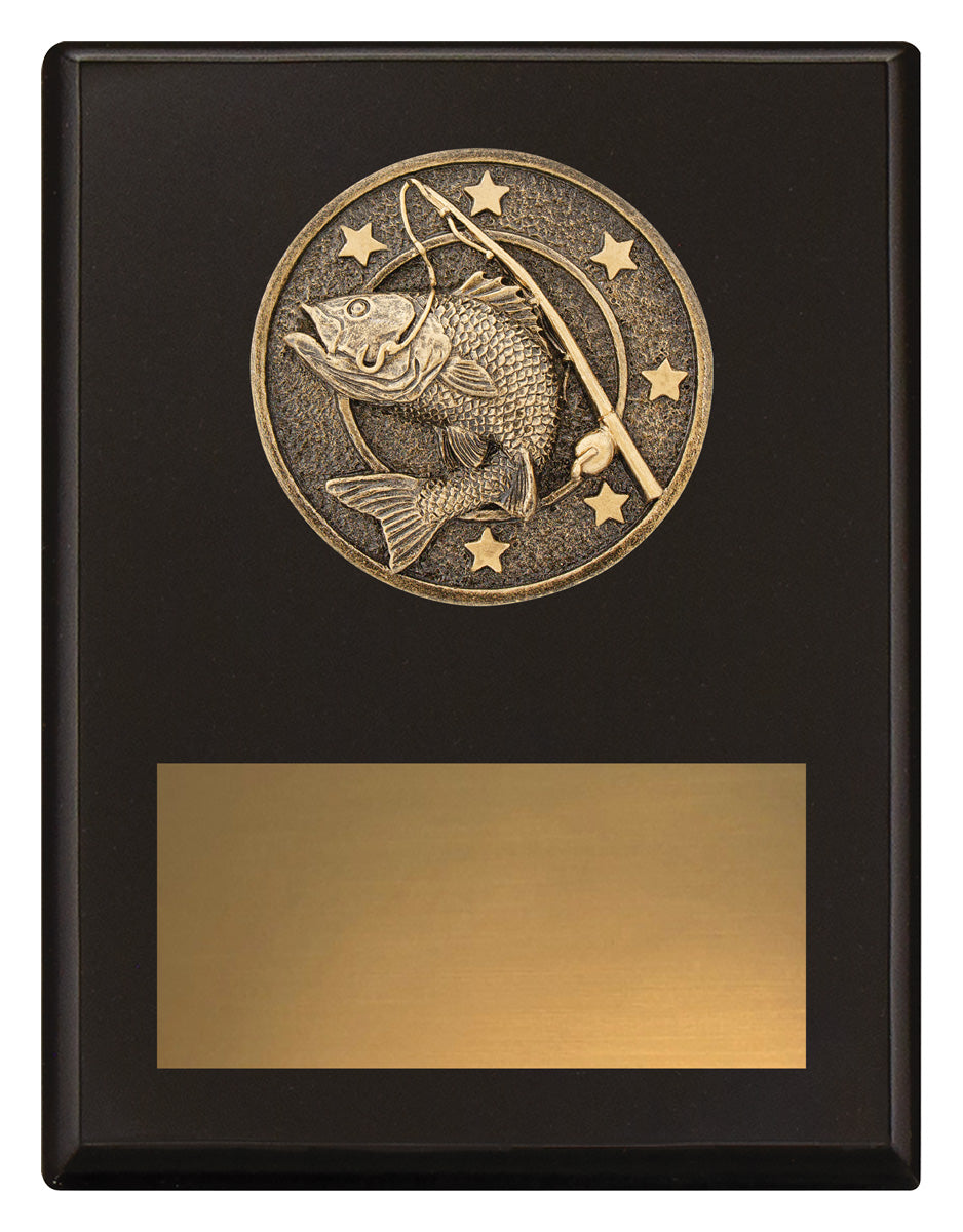 Challenge Plaque - Fishing - 175mm
