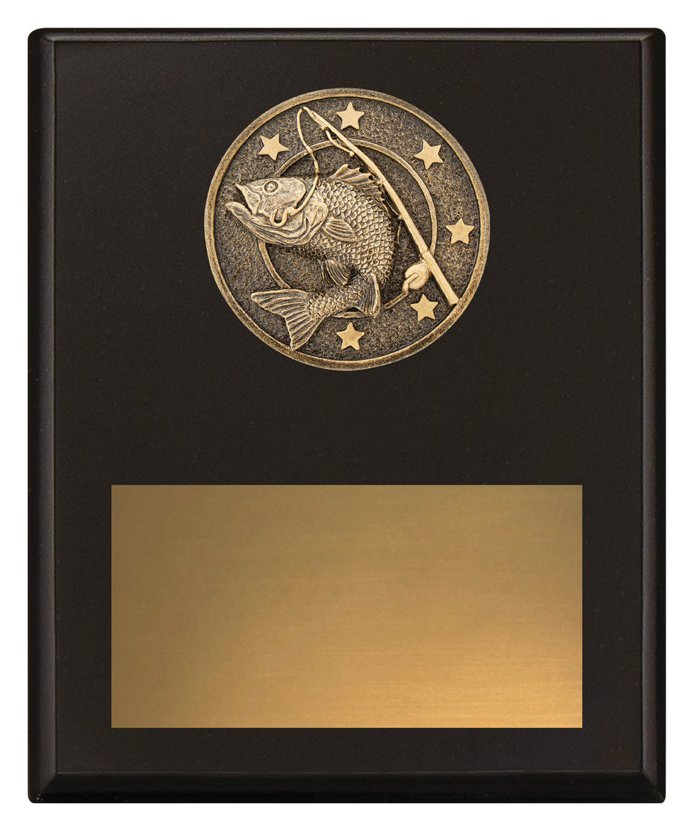 Challenge Plaque - Fishing - 200mm