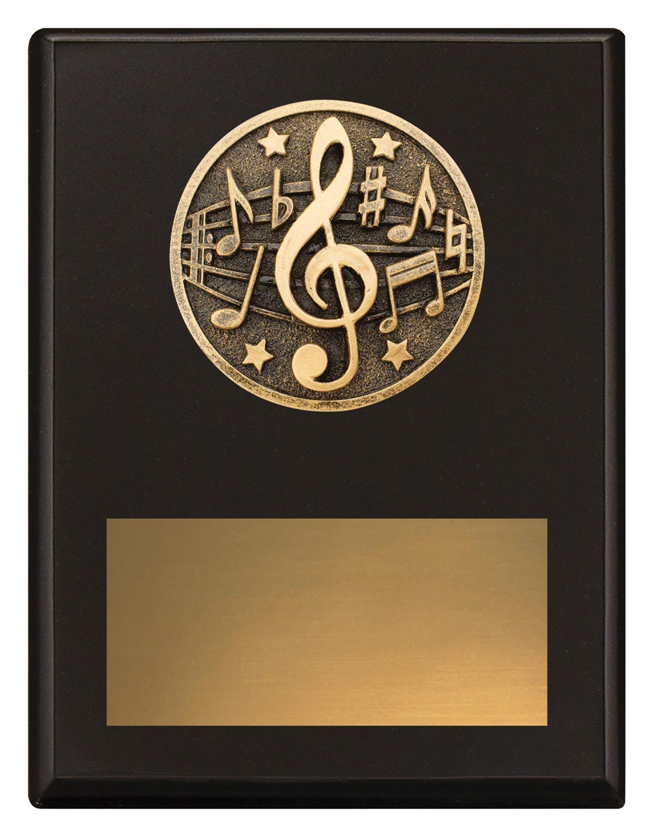 Challenge Plaque - Music - 175mm