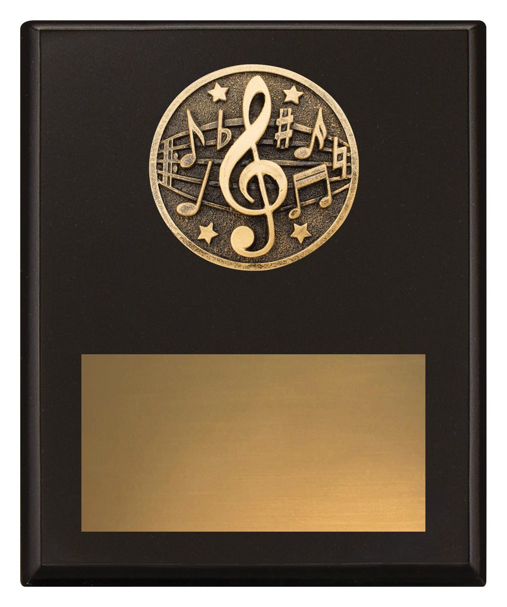 Challenge Plaque - Music - 200mm