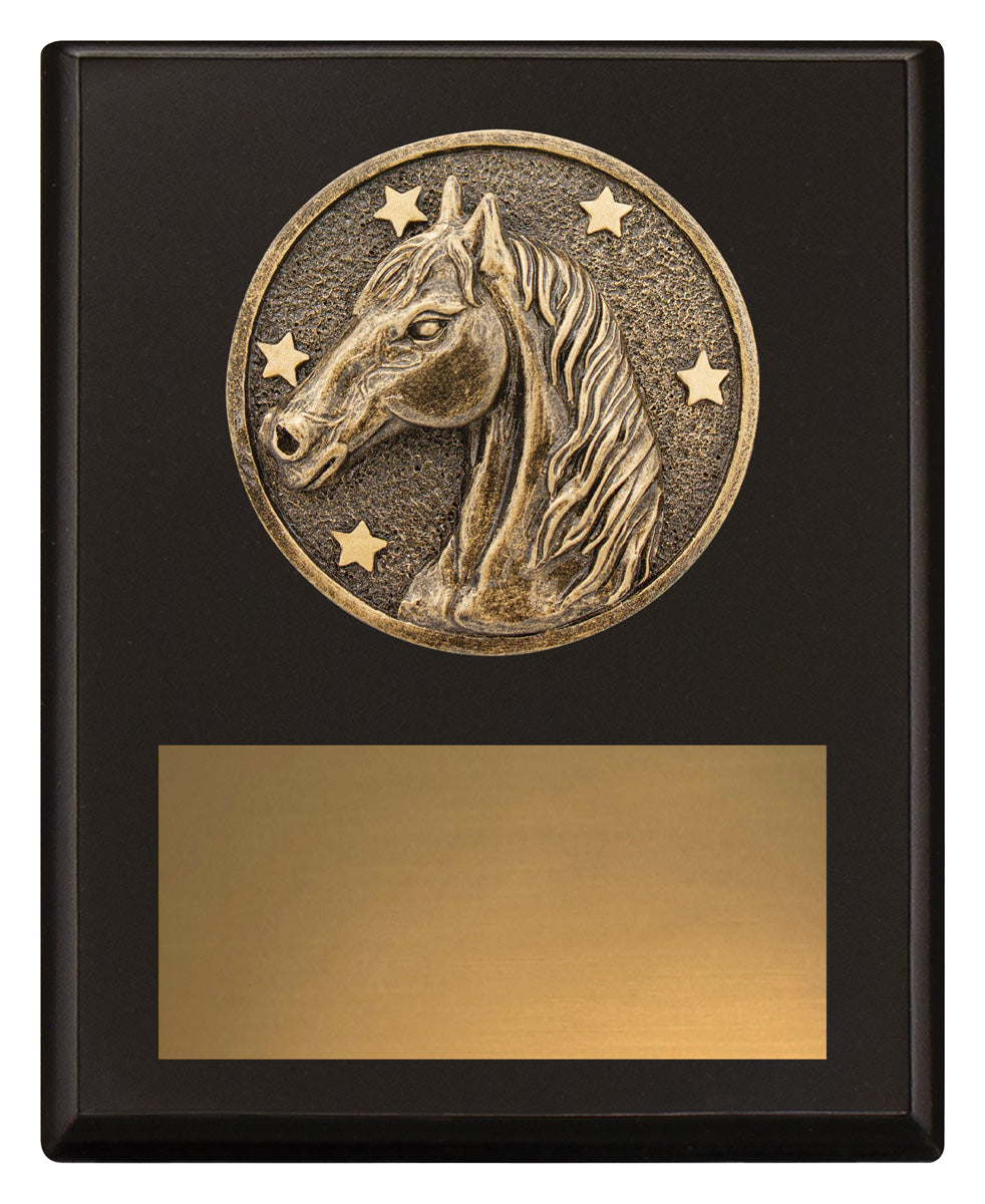 Challenge Plaque - Horse - 150mm
