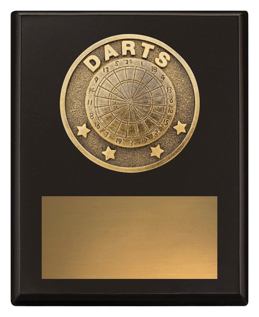 Challenge Plaque - Darts - 150mm