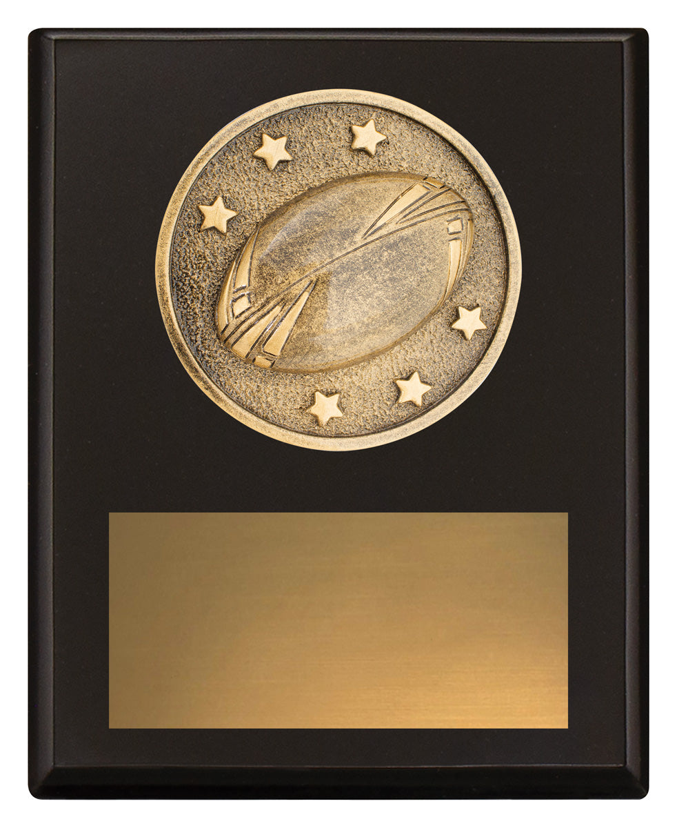 Challenge Plaque - Rugby - 150mm