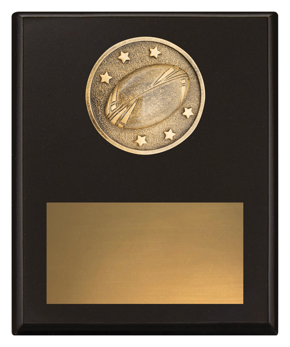 Challenge Plaque - Rugby - 200mm