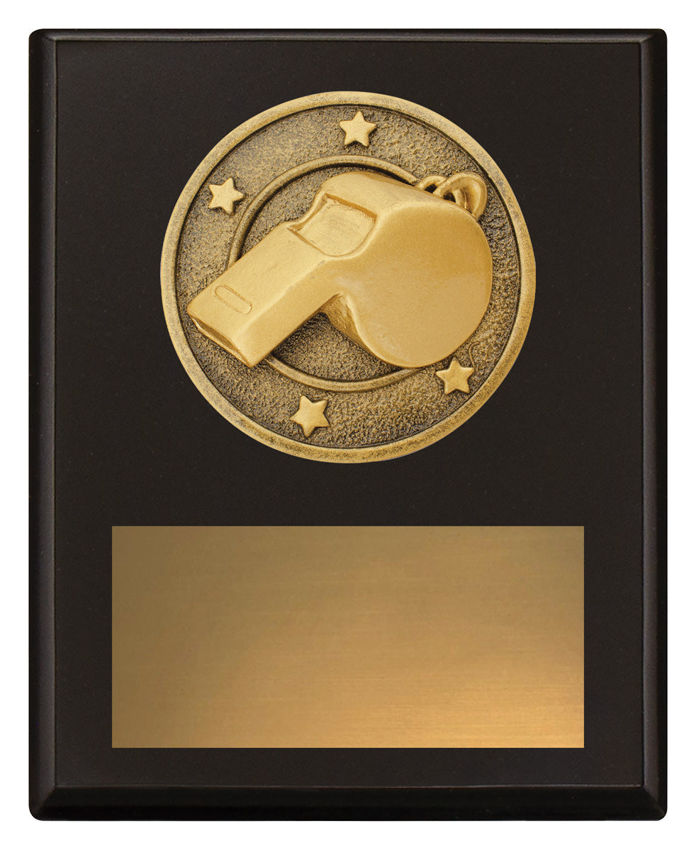 Challenge Plaque - Whistle - 150mm