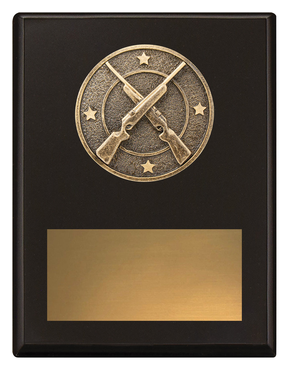 Challenge Plaque - Rifle - 175mm