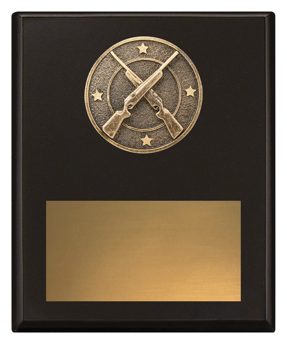 Challenge Plaque - Rifle - 200mm
