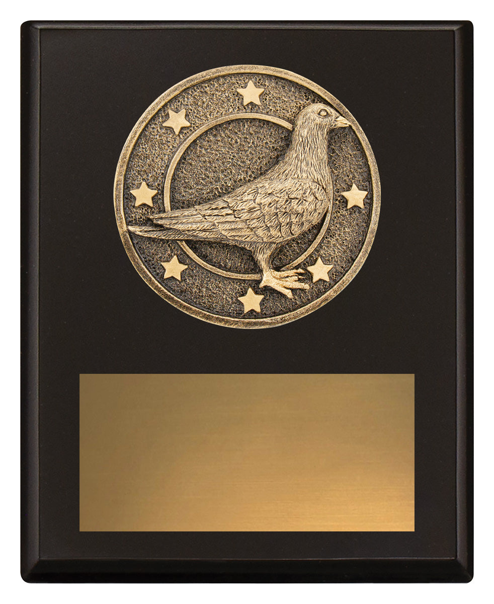 Challenge Plaque - Pigeon - 150mm