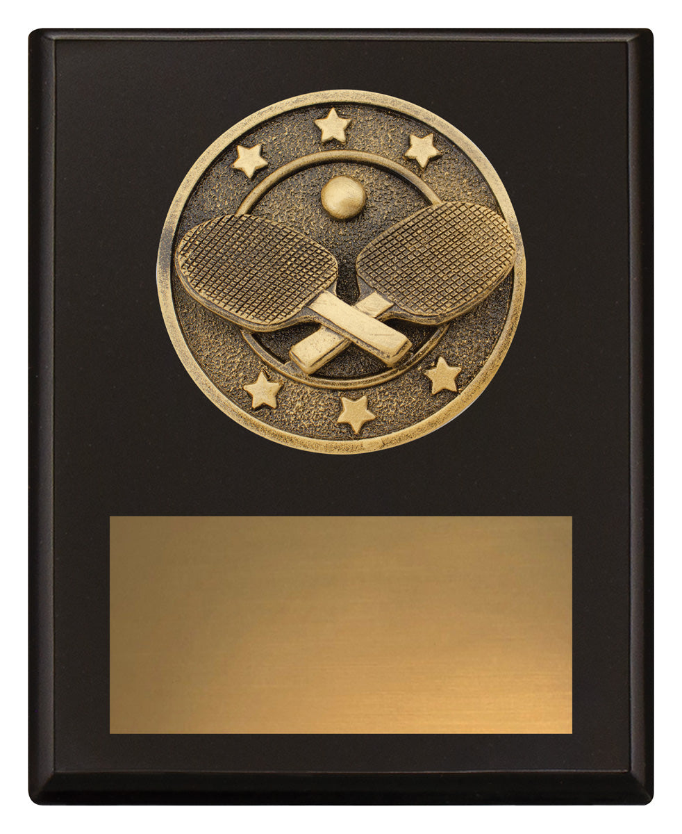 Challenge Plaque - Table Tennis - 150mm