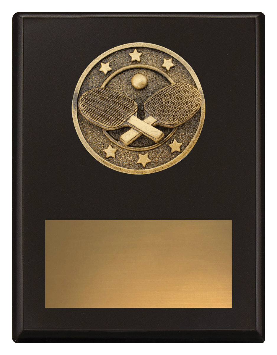 Challenge Plaque - Table Tennis - 175mm