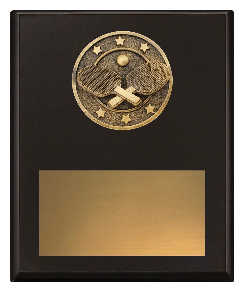 Challenge Plaque - Table Tennis - 200mm
