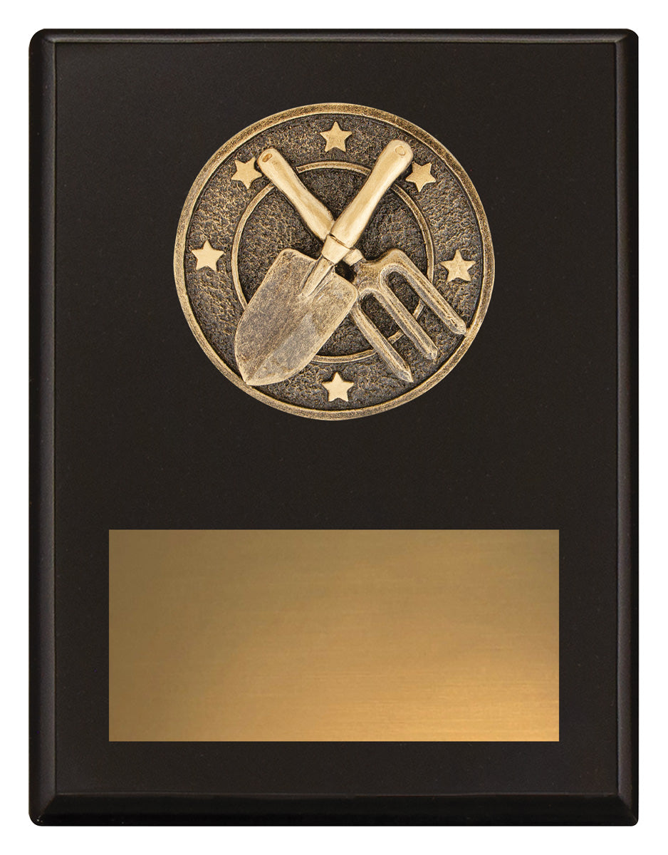 Challenge Plaque - Gardening - 175mm