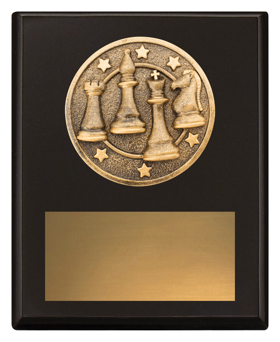 Challenge Plaque - Chess - 150mm