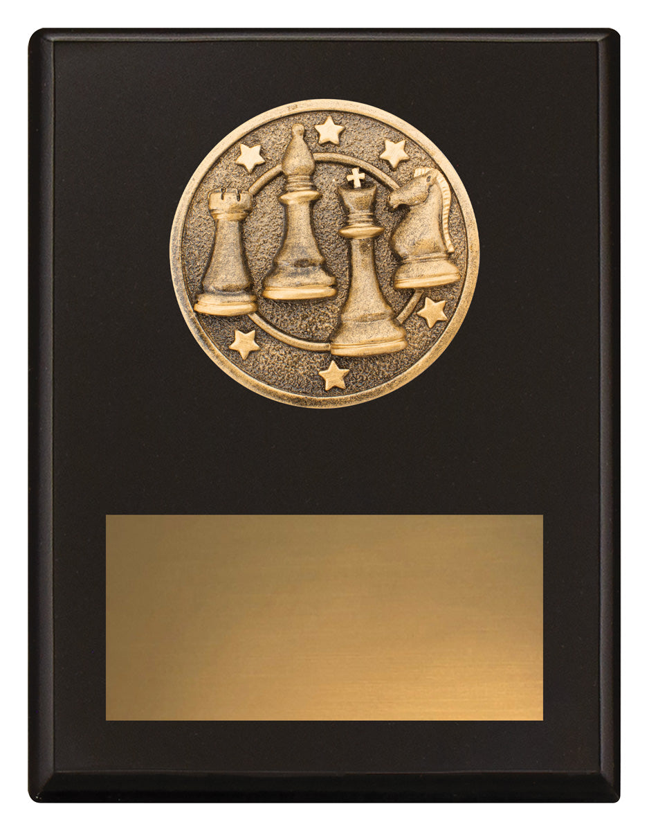 Challenge Plaque - Chess - 175mm