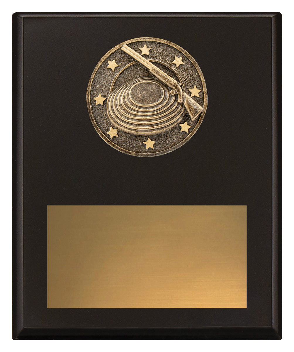 Challenge Plaque - Clay Pigeon - 200mm